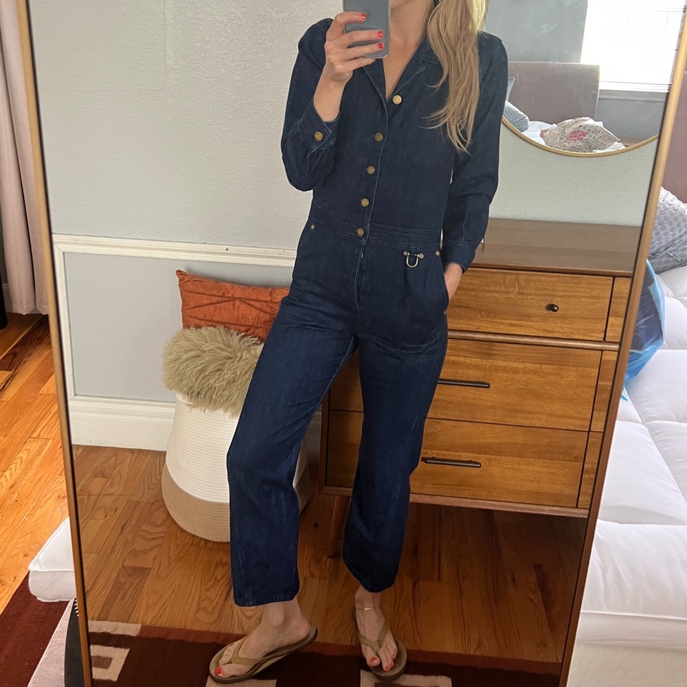 Only Jane denim jumpsuit